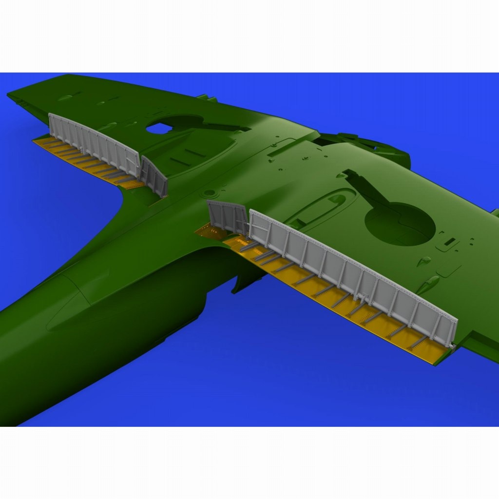 ブラッシン648748 1/48 スーパーマリン スピットファイア Mk.IX ランディングフラップ (エデュアルド用)|飛行機用パーツ|飛行機
