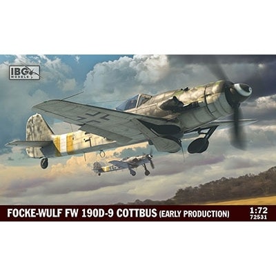 72531 フォッケウルフ Fw190D-9 初期生産型|第二次大戦の飛行機モデル|飛行機