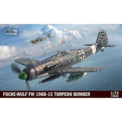 72540 フォッケウルフ Fw190D-15 雷撃攻撃機|第二次大戦の飛行機モデル|飛行機