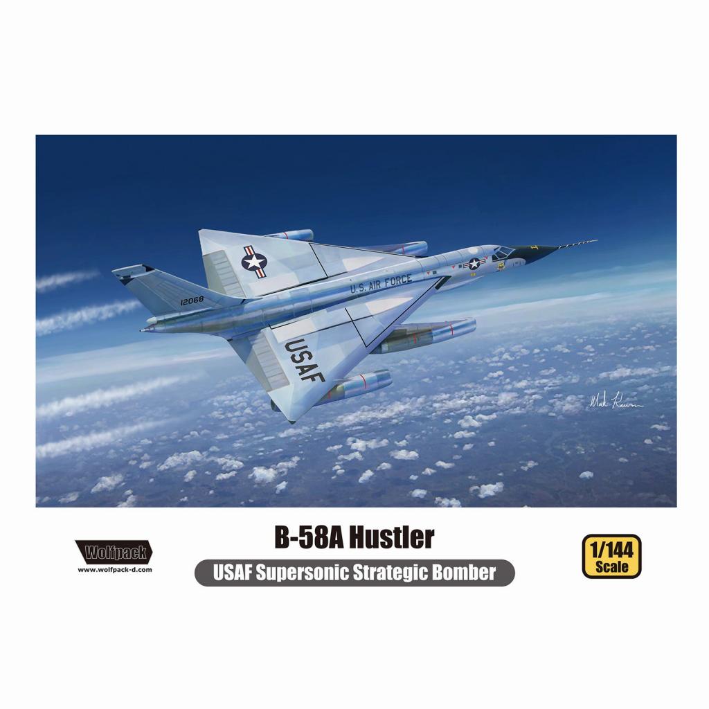 WP14001 1/144 ����ꥫ Ķ��®���ⵡ ����٥� B-58A �ϥ��顼