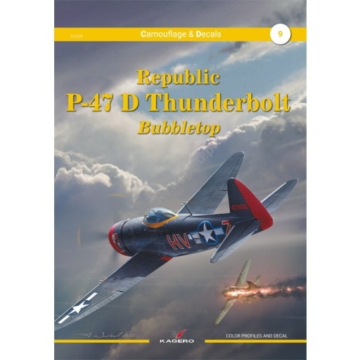 Camouflage & Decals 55009 リパブリック P-47D サンダーボルト|洋書|書籍＆DVD