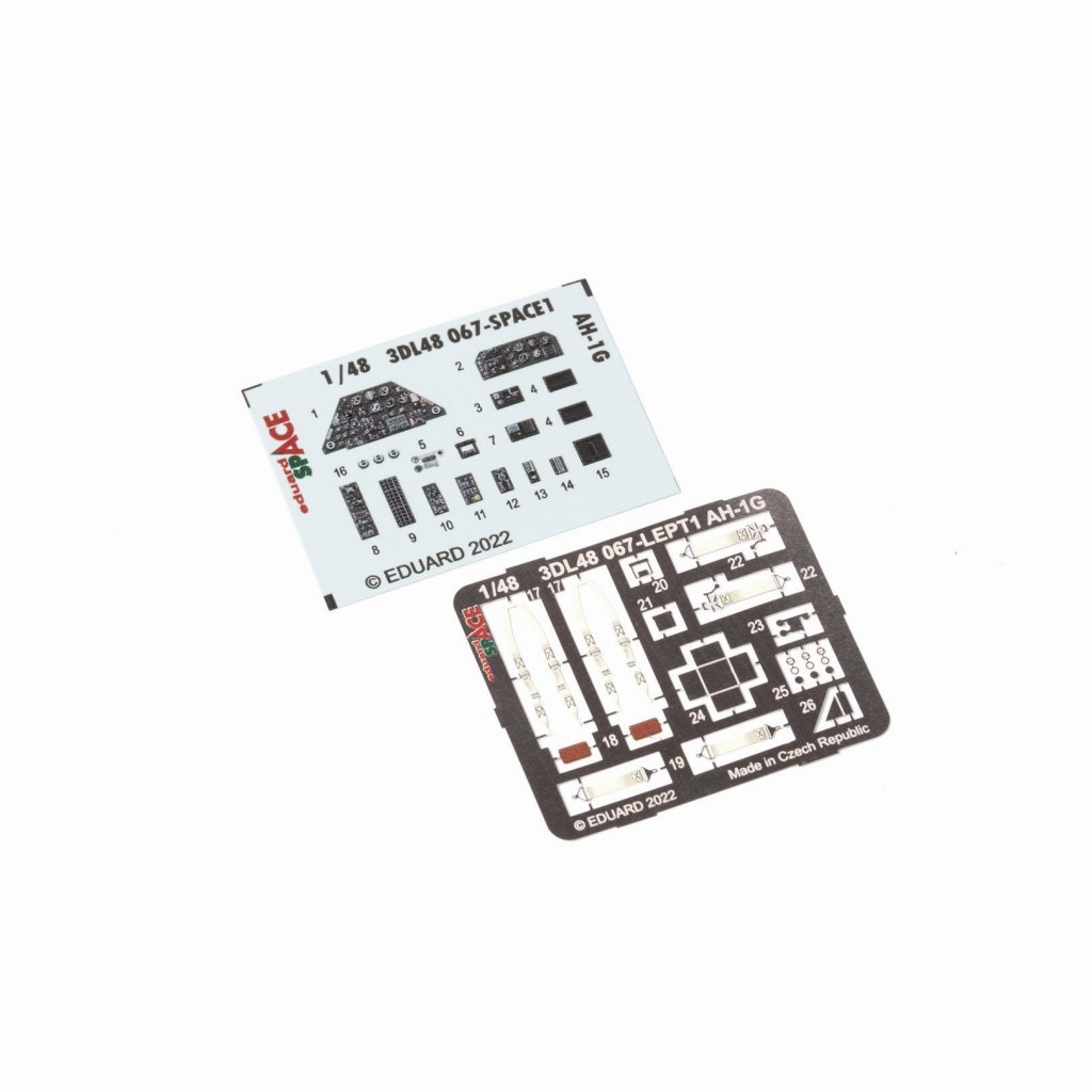 3DL48067 1/48 �٥� AH-1G ���֥� �����ڡ���������3D�ǥ�����w/���å��󥰥ѡ��ĥ��å� (���ڥ����ۥӡ���)