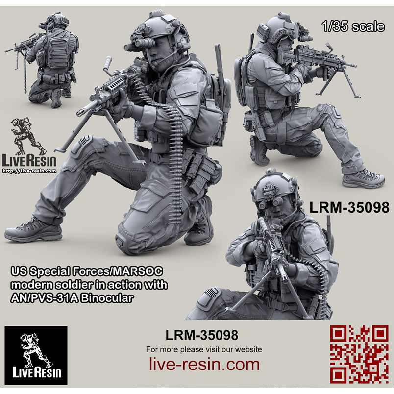 LRM-35098 ꥫʼü拾ޥ MARSOC 󥢥 w/AN/PVS-31A 1 ʥȥӥ 3