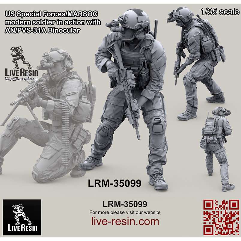 LRM-35099 ꥫʼü拾ޥ MARSOC 󥢥 w/AN/PVS-31A 1 ʥȥӥ 4