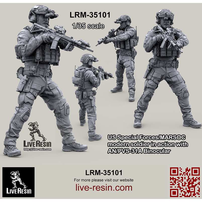 LRM-35101 ꥫʼü拾ޥ MARSOC 󥢥 w/AN/PVS-31A 1 ʥȥӥ 6