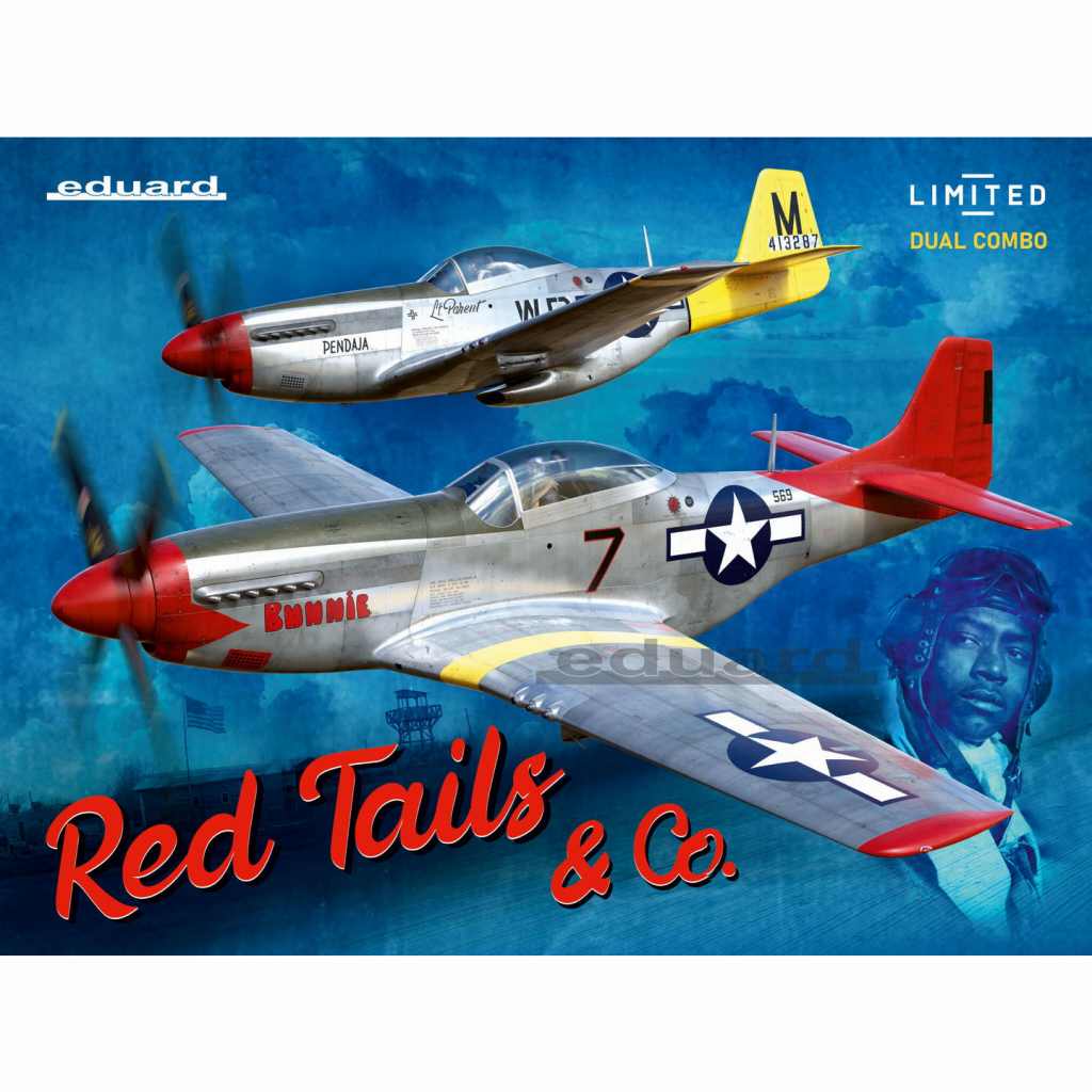 11159 1/48 「レッドテールズ」 P-51D デュアルコンボ リミテッドエディション|第二次大戦の飛行機モデル|飛行機