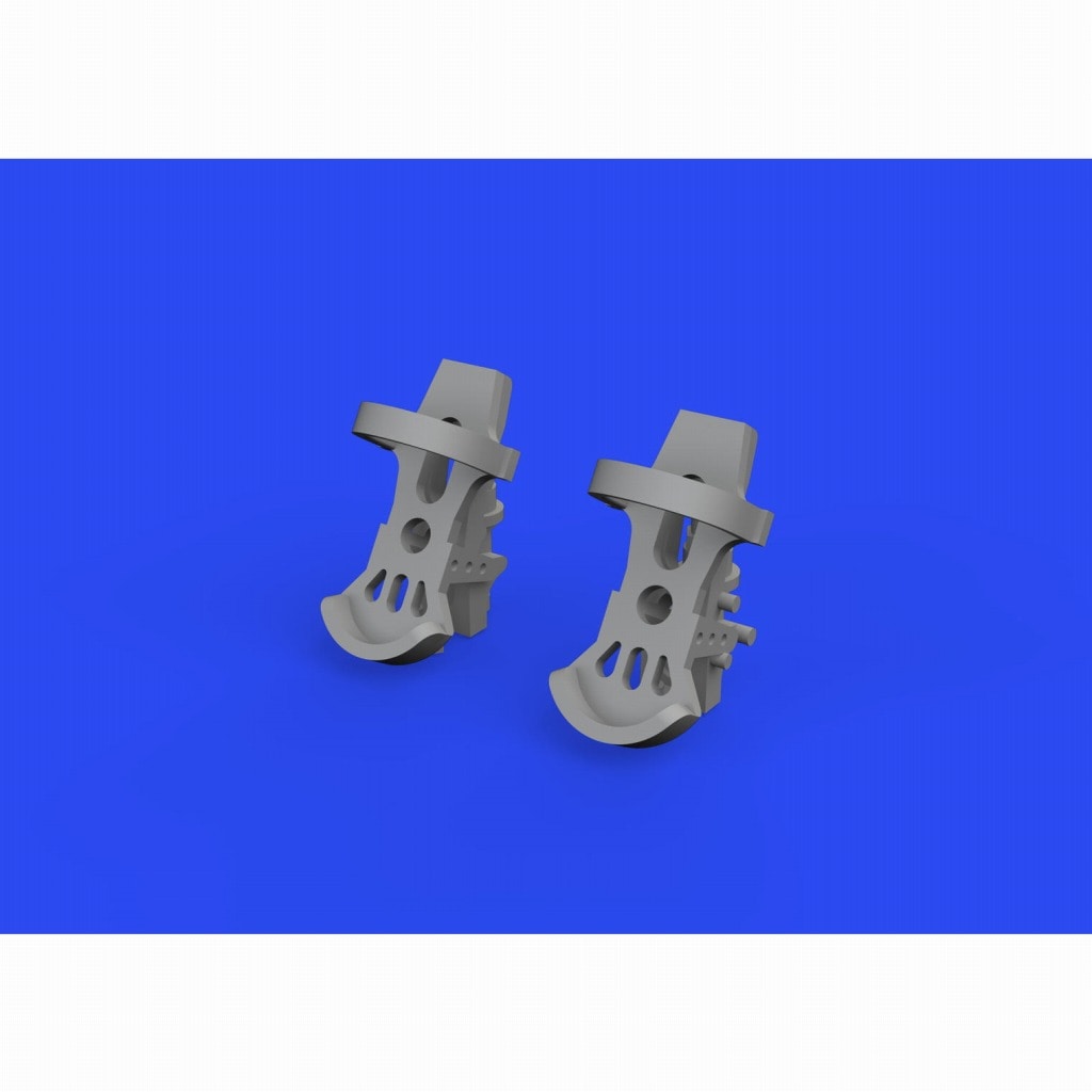 ブラッシン672292 1/72 WW.II ドイツ機ラダーペダル (3機分入り