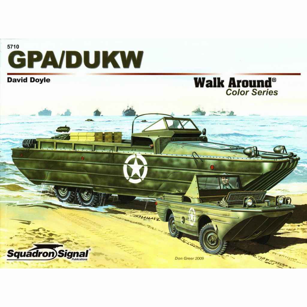 5710 GPA/DUKW アメリカ 水陸両用車 ウォークアラウンド|洋書|書籍＆DVD