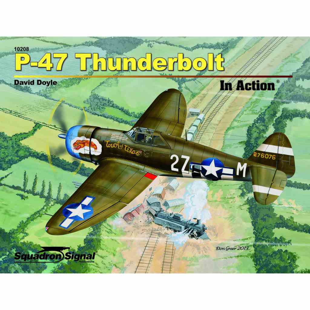 10208 P-47 サンダーボルト インアクション | スコードロンシグナル