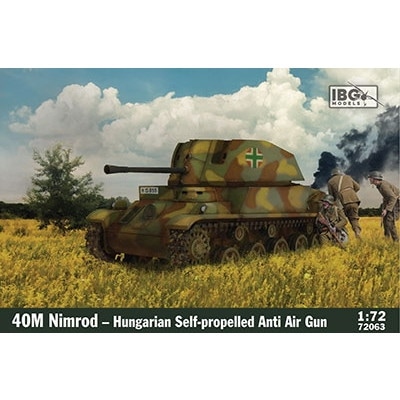 72063 ハンガリー ニムロード 40mm対空自走砲|第二次大戦のAFVモデル|AFV