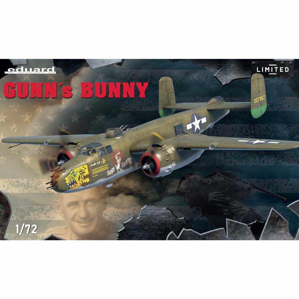 2139 1/72 「ガンズ・バニー」 B-25J ガンノーズ リミテッドエディション|第二次大戦の飛行機モデル|飛行機