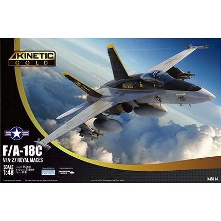 K48114 1/48 F/A-18C �ۡ��ͥå� �Ƴ�ʼ�� VFA-27 �������ᥤ����