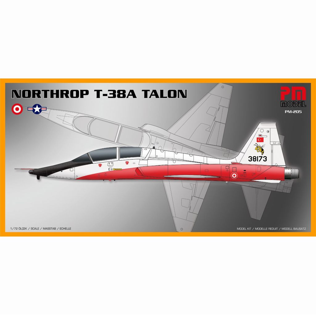 PM-205 ノースロップ T-38A タロン|大戦後の飛行機モデル|飛行機