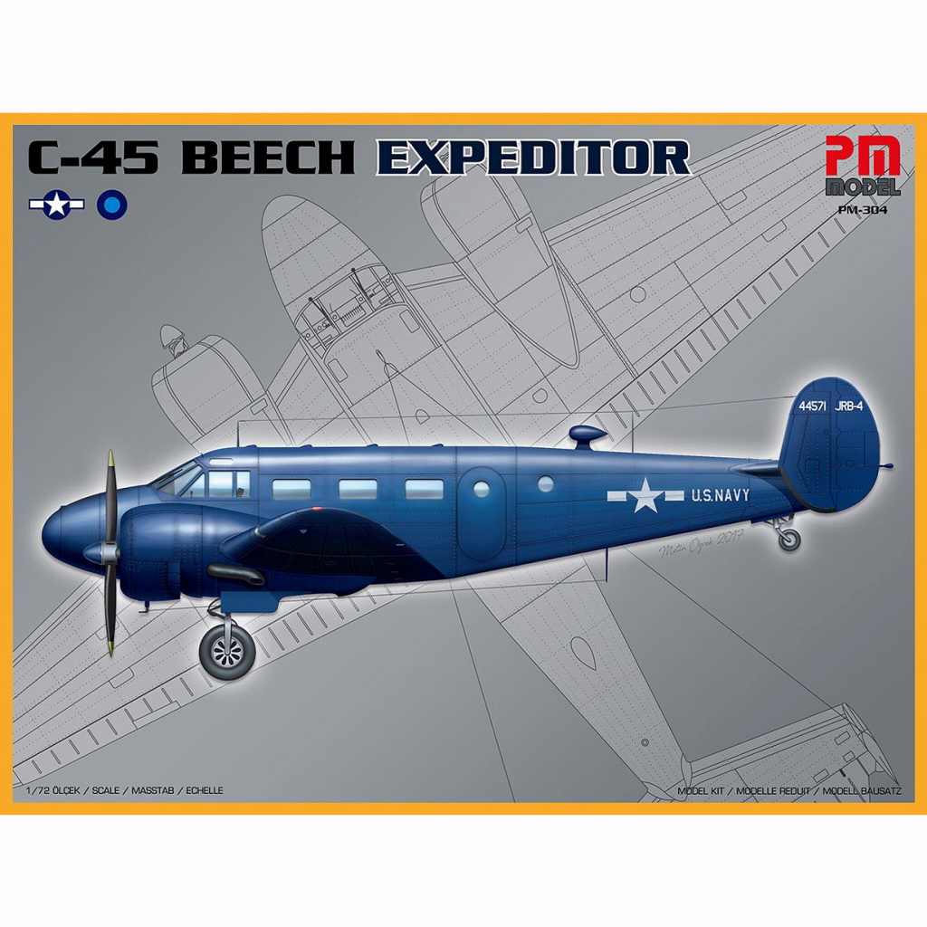 PM-304 ビーチ C-45 エクスペディター|第二次大戦の飛行機モデル|飛行機