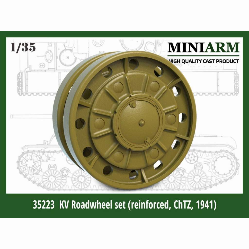 B35220 1/35 WWII 露/ソ KV戦車用転輪セット 1941-42年型 | ミニアーム