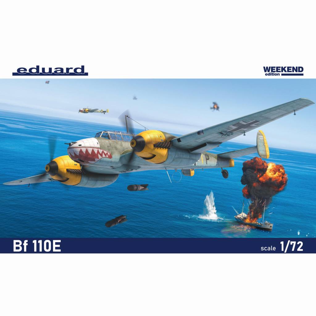 7464 1/72 Bf110E ウィークエンドエディション|第二次大戦の飛行機モデル|飛行機
