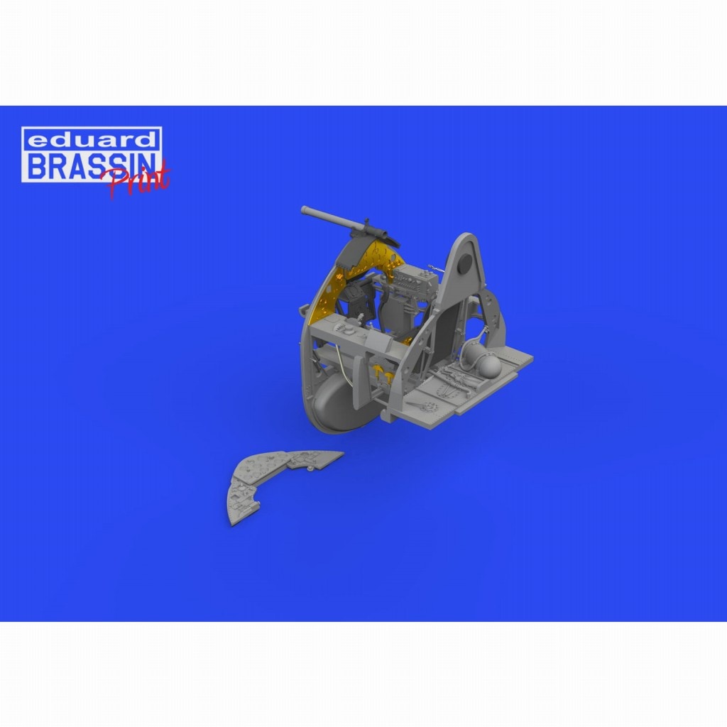 ブラッシン648765 1/48 F4F-3 コックピットw/照準眼鏡 (エデュアルド用)|飛行機用パーツ|飛行機