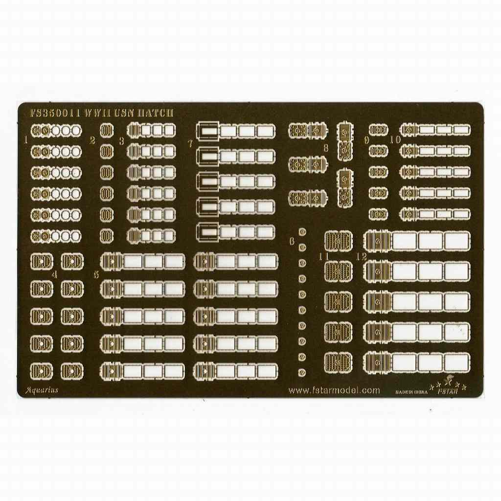 FS350011 WWII 米海軍 艦艇用 ハッチ | ファイブスターモデル