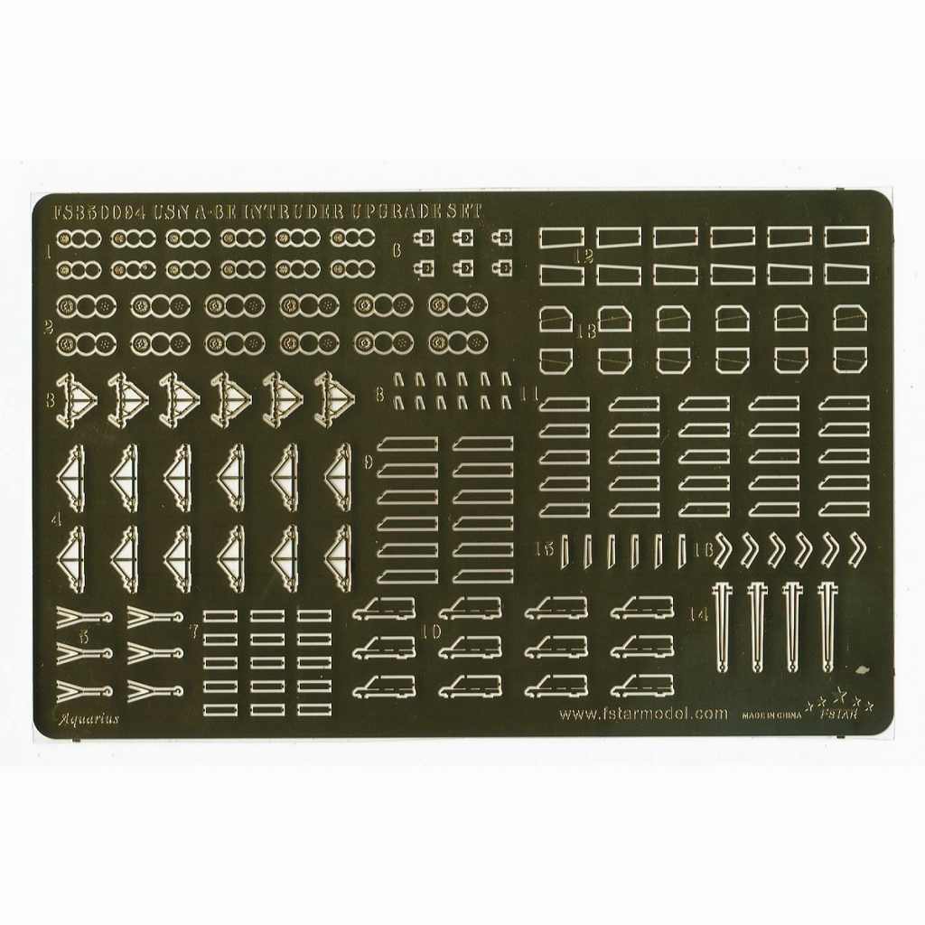 FS350094 米海軍 A-6E イントルーダー用 アップグレードセット|艦船用パーツ|艦船