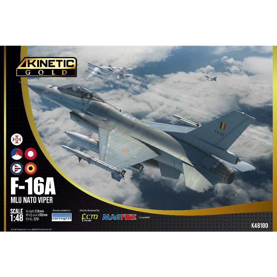 【予約受付中】K48100 1/48 F-16A MLU NATO ヴァイパー