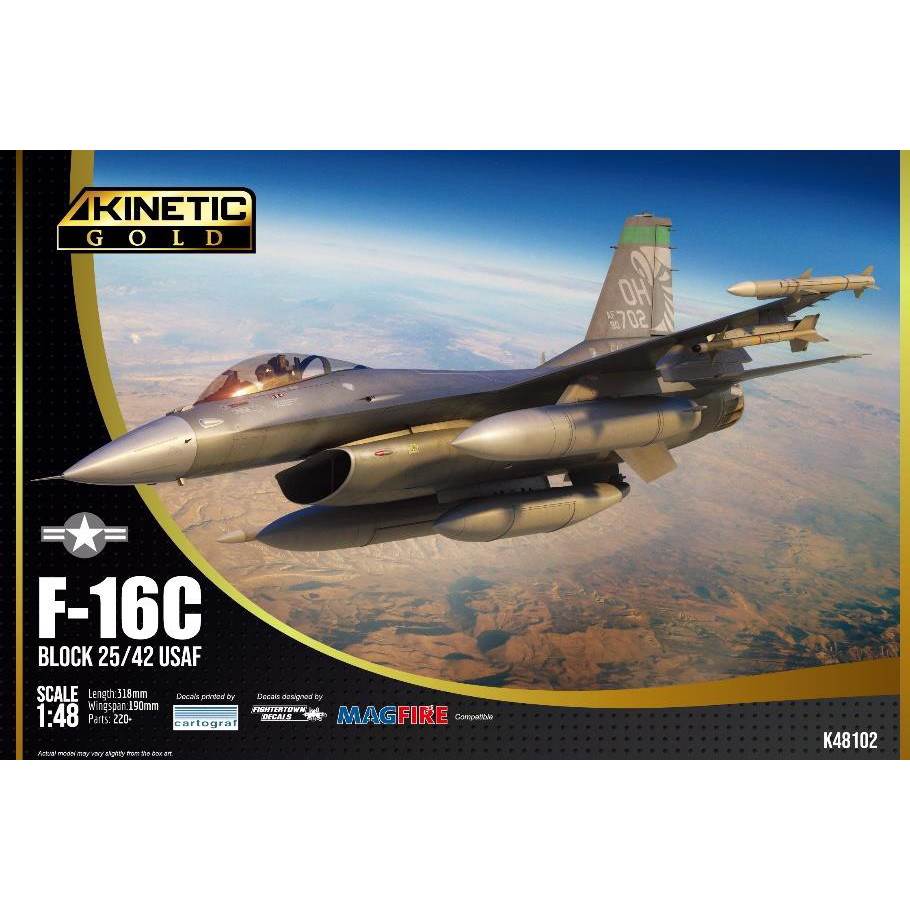 【予約受付中】K48102 1/48 F-16C ブロック25/42 米空軍