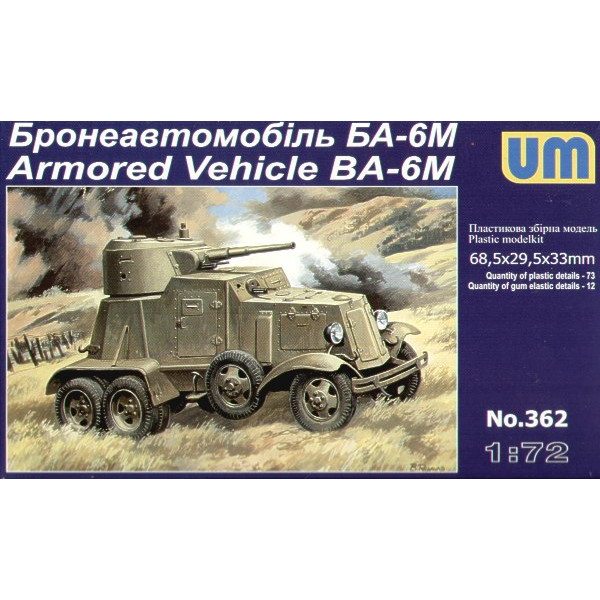 362  BA-6M 装甲車|第二次大戦のAFVモデル|AFV