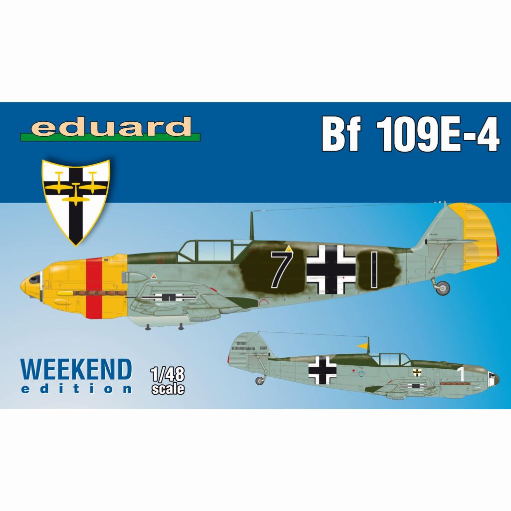 84153 メッサーシュミット Bf109E-4 ウィークエンドエデョション|第二次大戦の飛行機モデル|飛行機