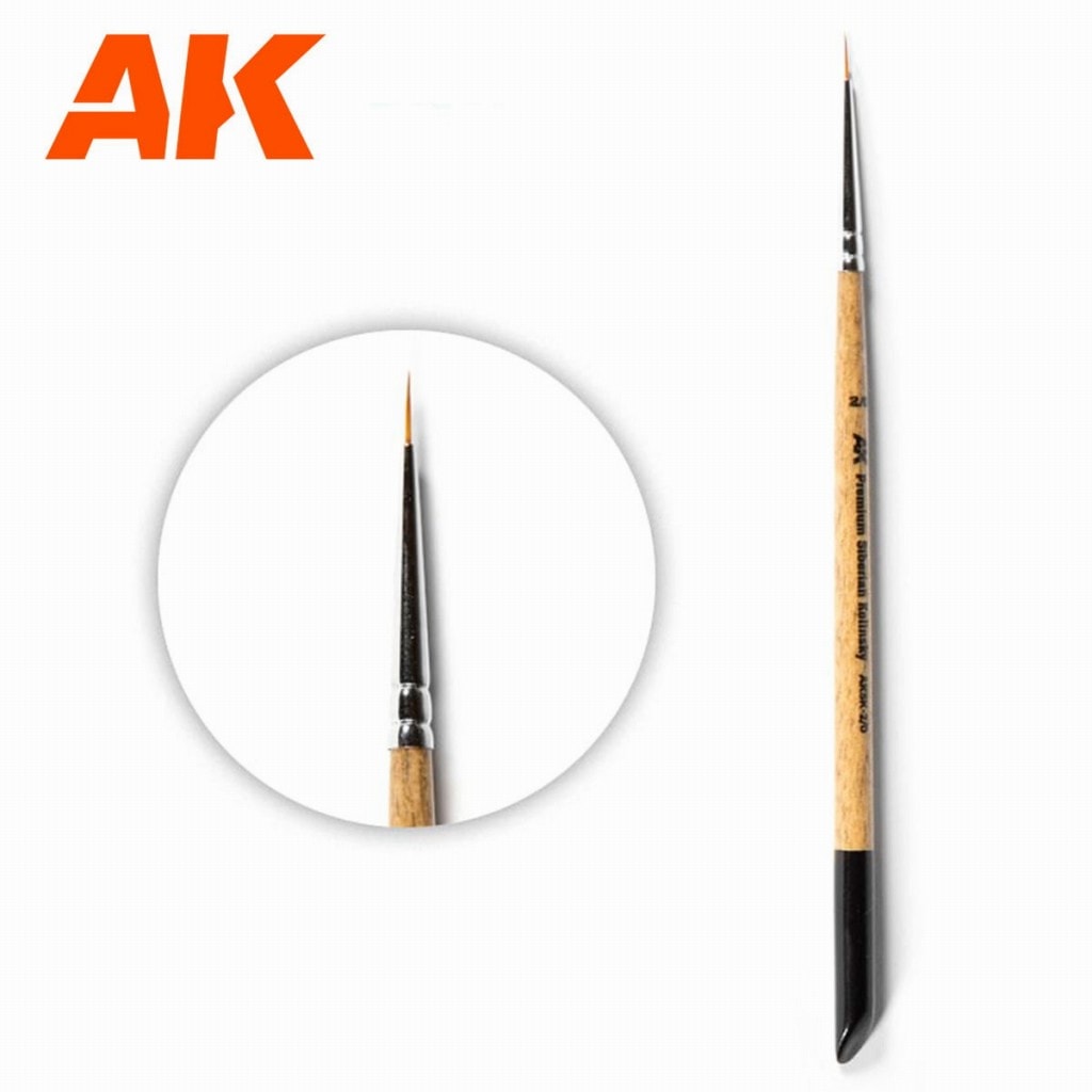 AKSK-2/0 AKプレミアム シベリアン コリンスキー筆2/0 | AK