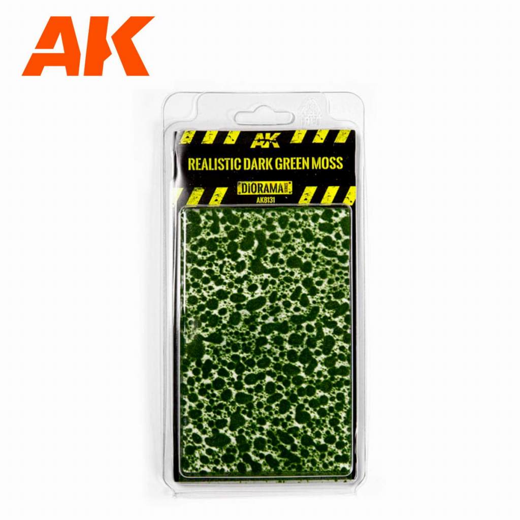 AK8131 ダークグリーンモス(コケシール式パッチ)|建物／情景用パーツ|フィギュア