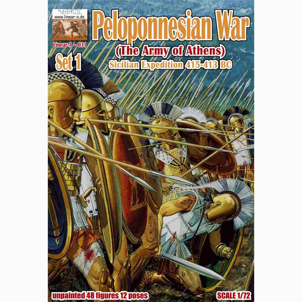 LA031 紀元前415-413年 ペロポネソス戦争 アテネ軍 シチリア遠征|ヒストリカルフィギュア|フィギュア
