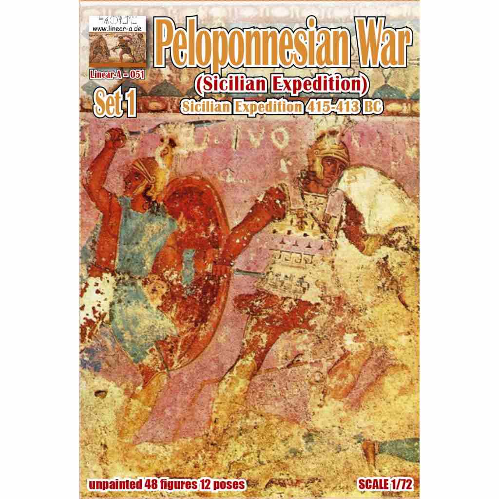 LA051 紀元前415-413年 ペロポネソス戦争 シチリア遠征|ヒストリカルフィギュア|フィギュア