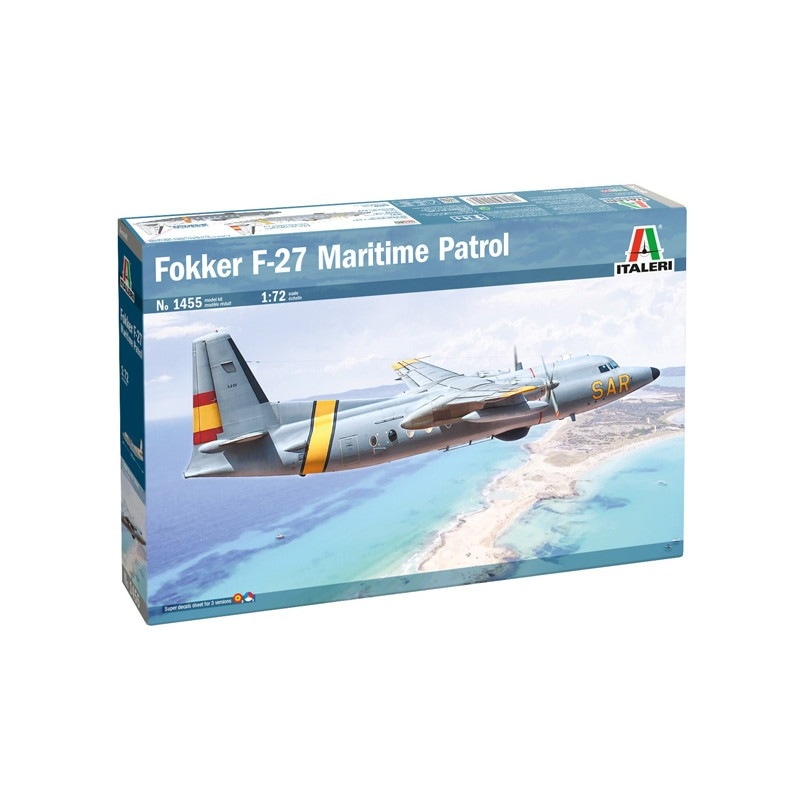 1455 フォッカー F-27 海難救難機|大戦後の飛行機モデル|飛行機
