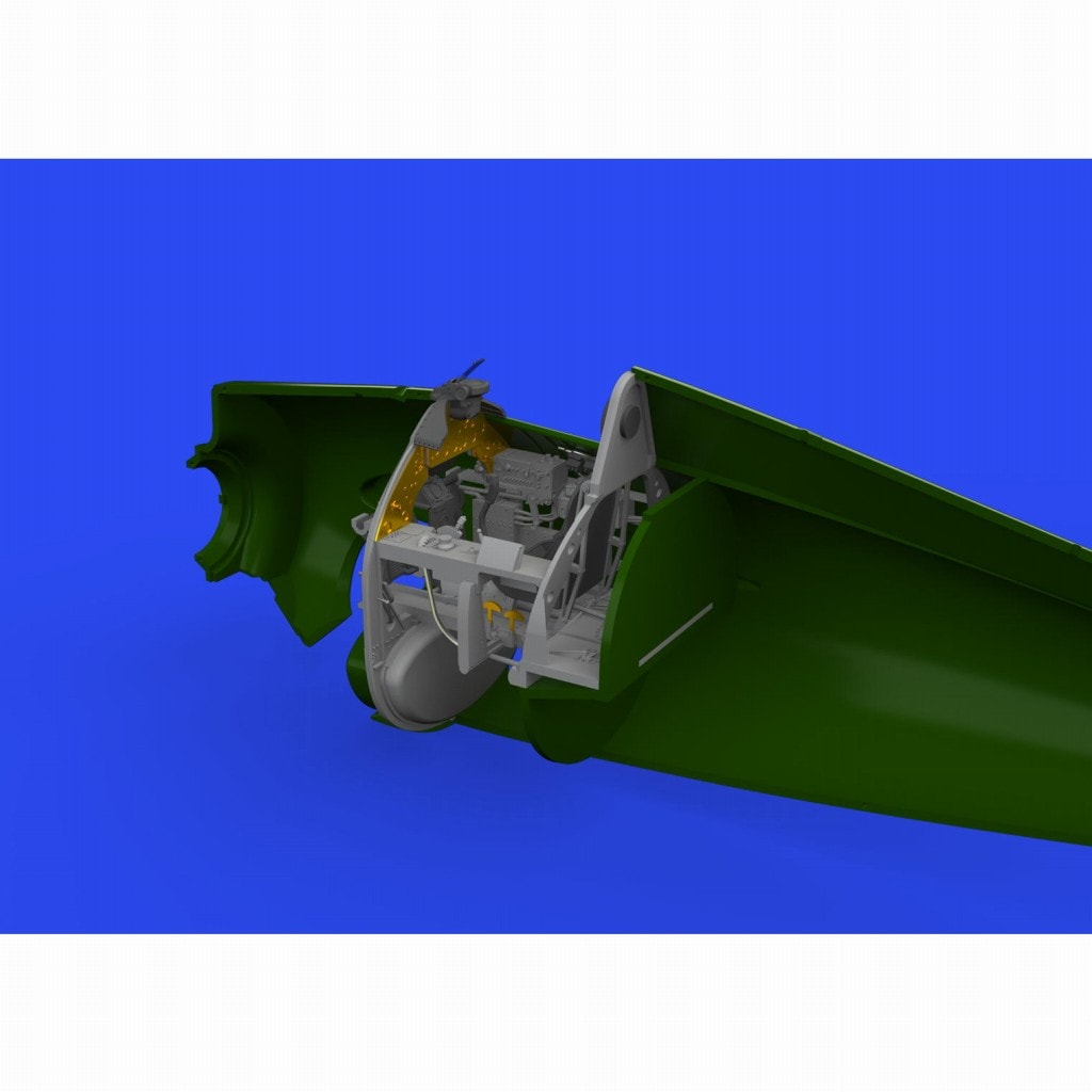 ブラッシン648803 1/48 グラマン F4F-4 ワイルドキャット コクピット (エデュアルド用)|飛行機用パーツ|飛行機