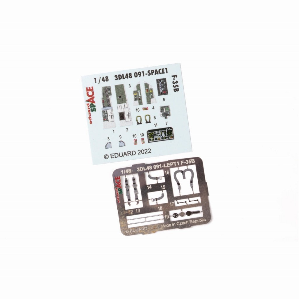 3DL48091 1/48 F-35B �����ڡ���������3D�ǥ�����w/���å��󥰥ѡ��ĥ��å� (���������)