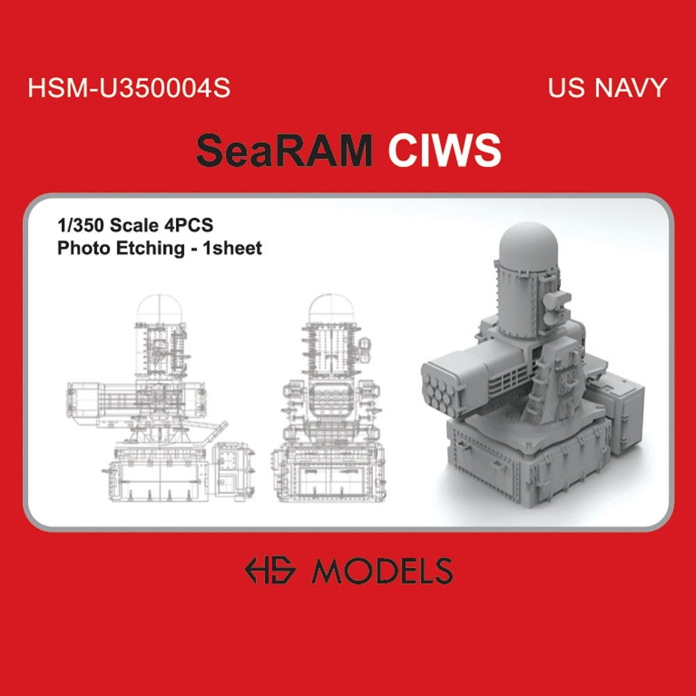 HSM-U350004S 1/350 SeaRAM CIWS ɶߥ