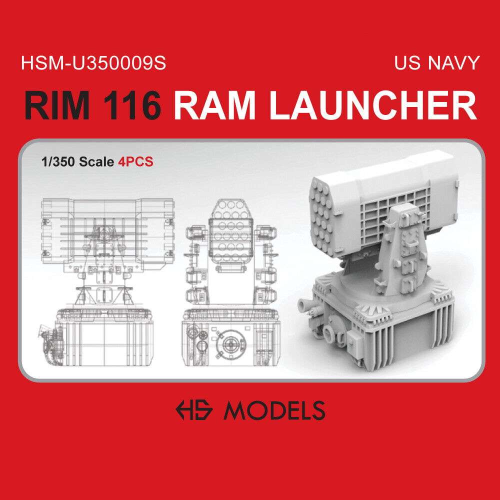 HSM-U350009S 1/350 Ƴ RIM-116 RAM ɶߥ