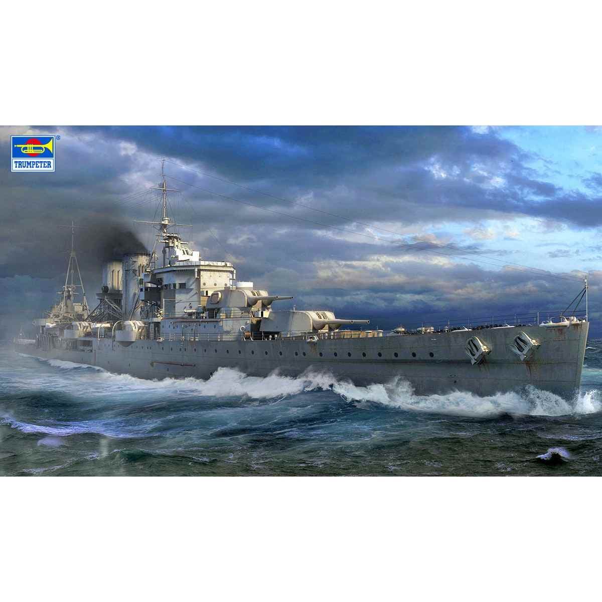 06744 イギリス海軍重巡洋艦 HMS エクセター | トランペッター