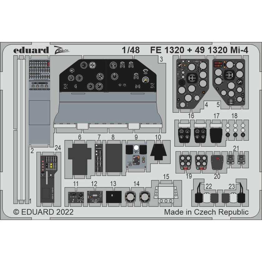 FE1320  1/48 Mi-4 २å󥰥ѡ (ȥڥå)