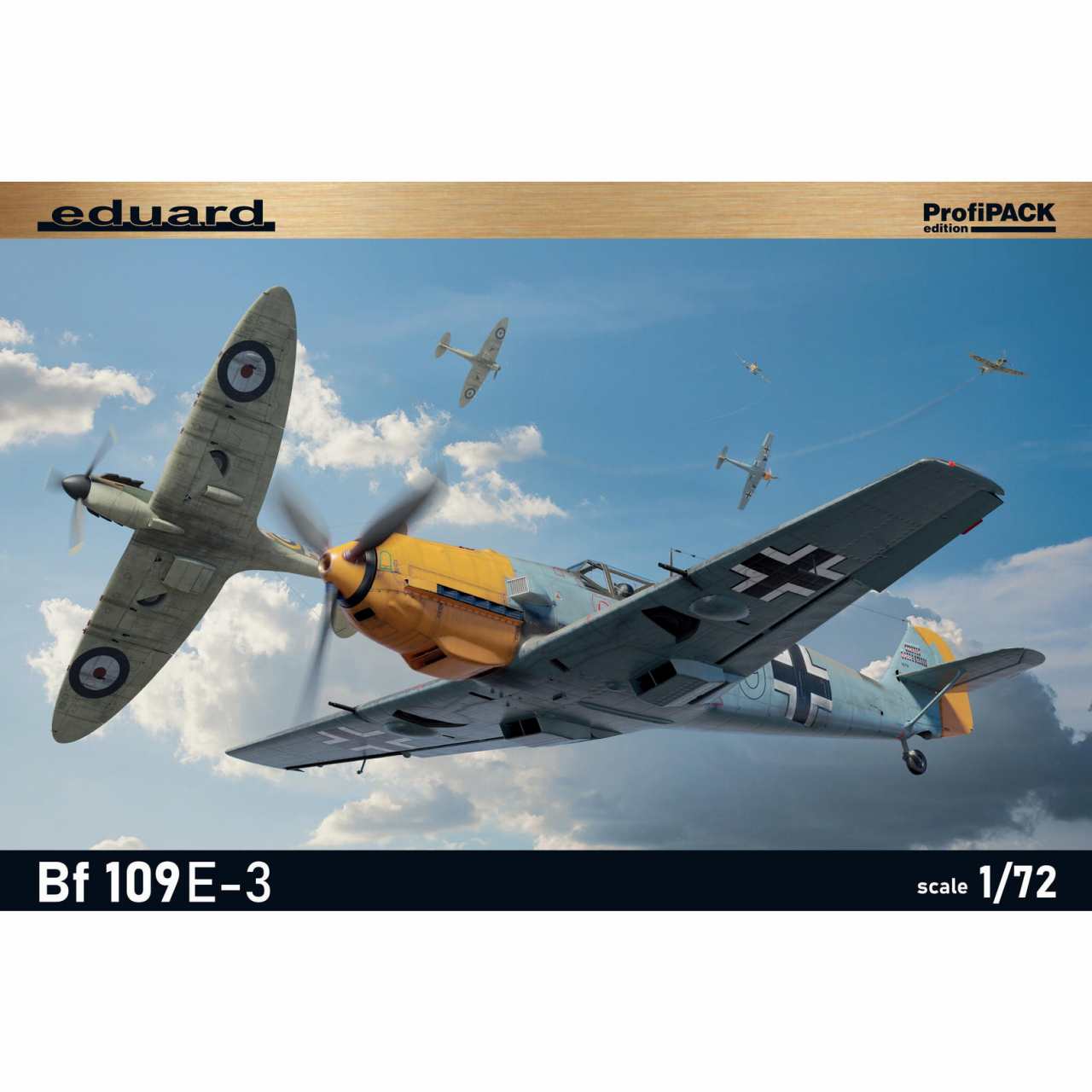 【再入荷】7032 1/72 Bf109E-3 プロフィパック|第二次大戦の飛行機モデル|飛行機