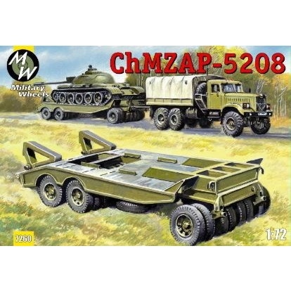 7260 ChMZAP-5208 戦車運搬トレーラー | ミリタリーホイール Military