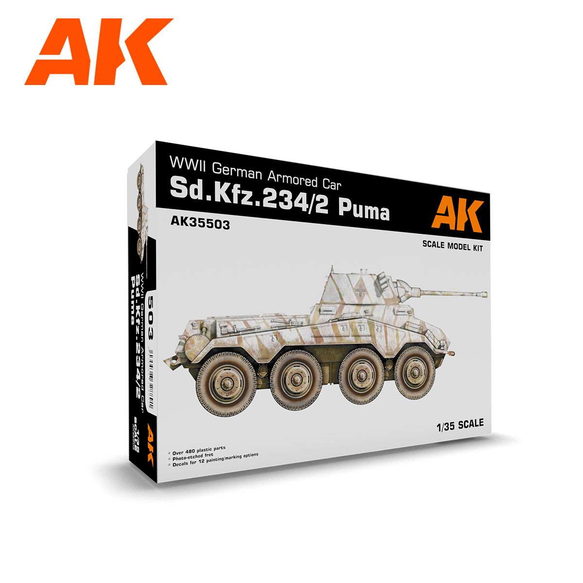 AK35503 Sd.Kfz.234/2 プーマ|第二次大戦のAFVモデル|AFV