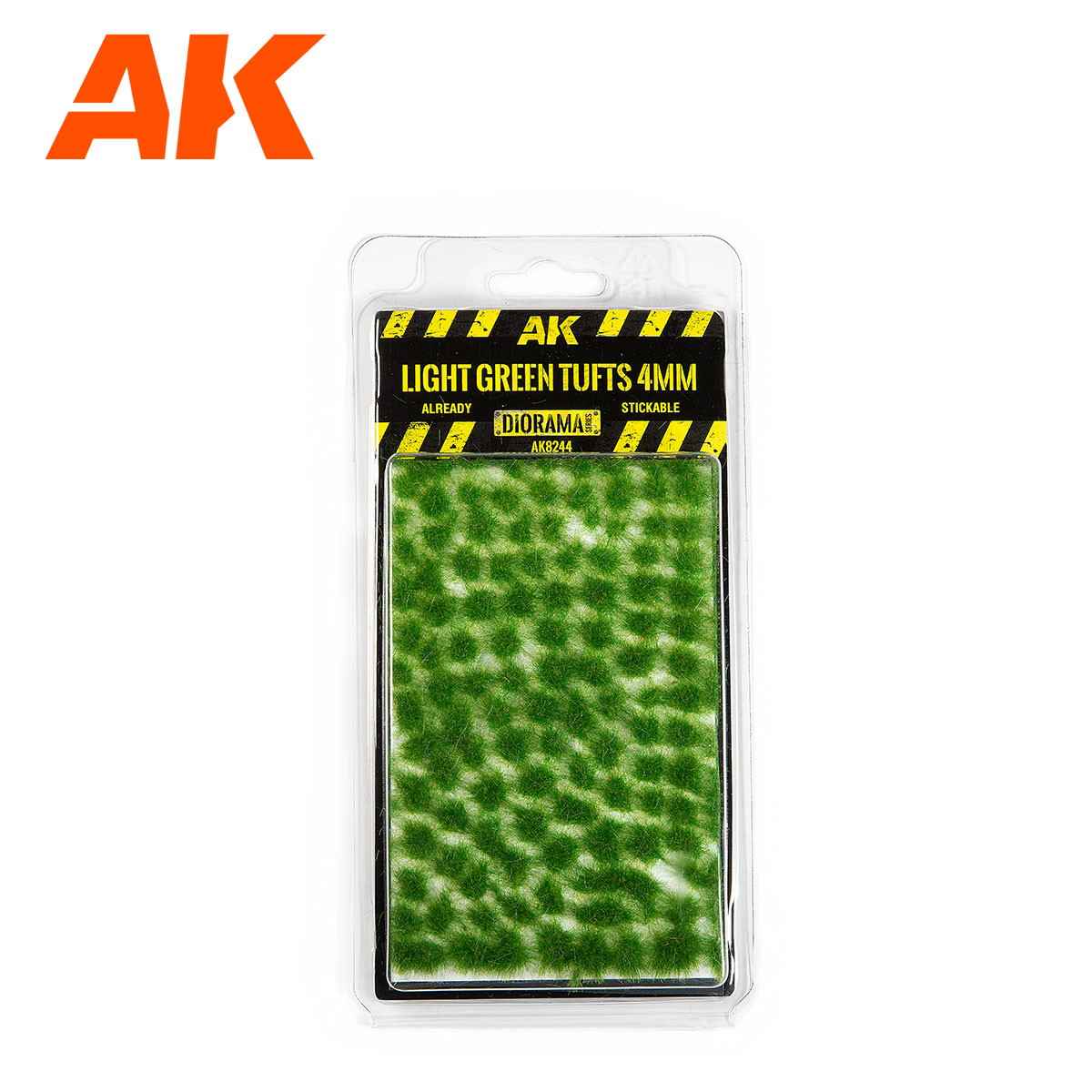 AK8244 ライトグリーン タフト 4mm|建物／情景用パーツ|フィギュア
