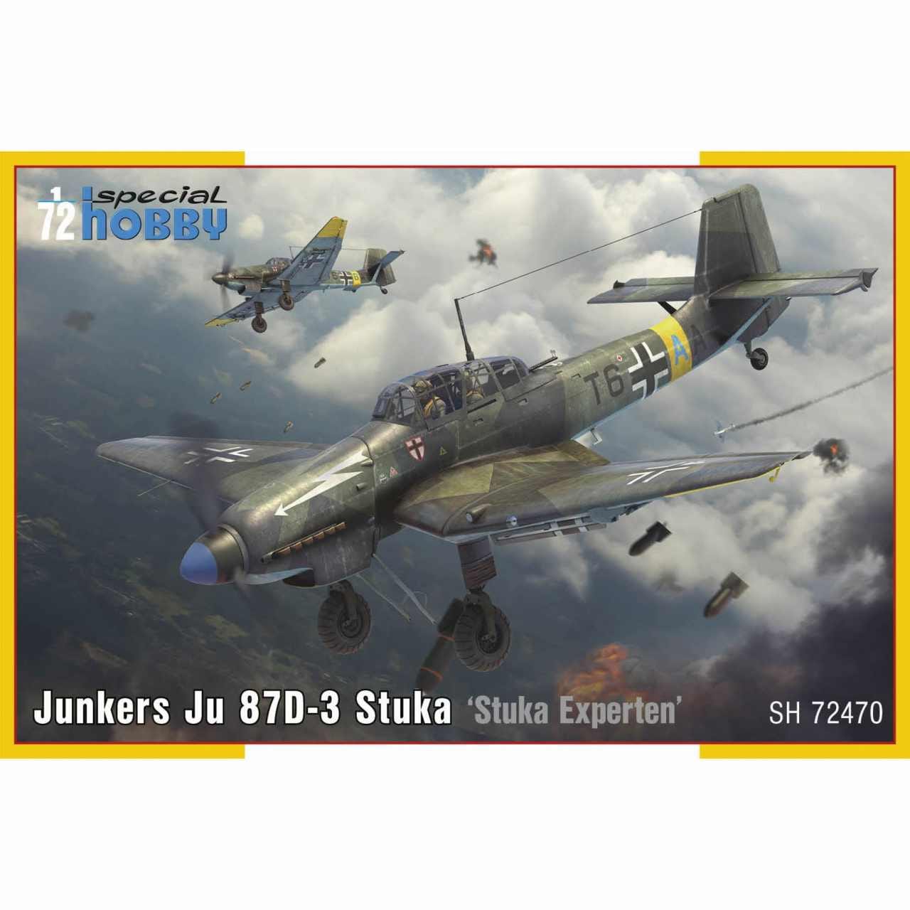 72470 1/72 Ju87D-3 「エクスペルテン」|第二次大戦の飛行機モデル|飛行機