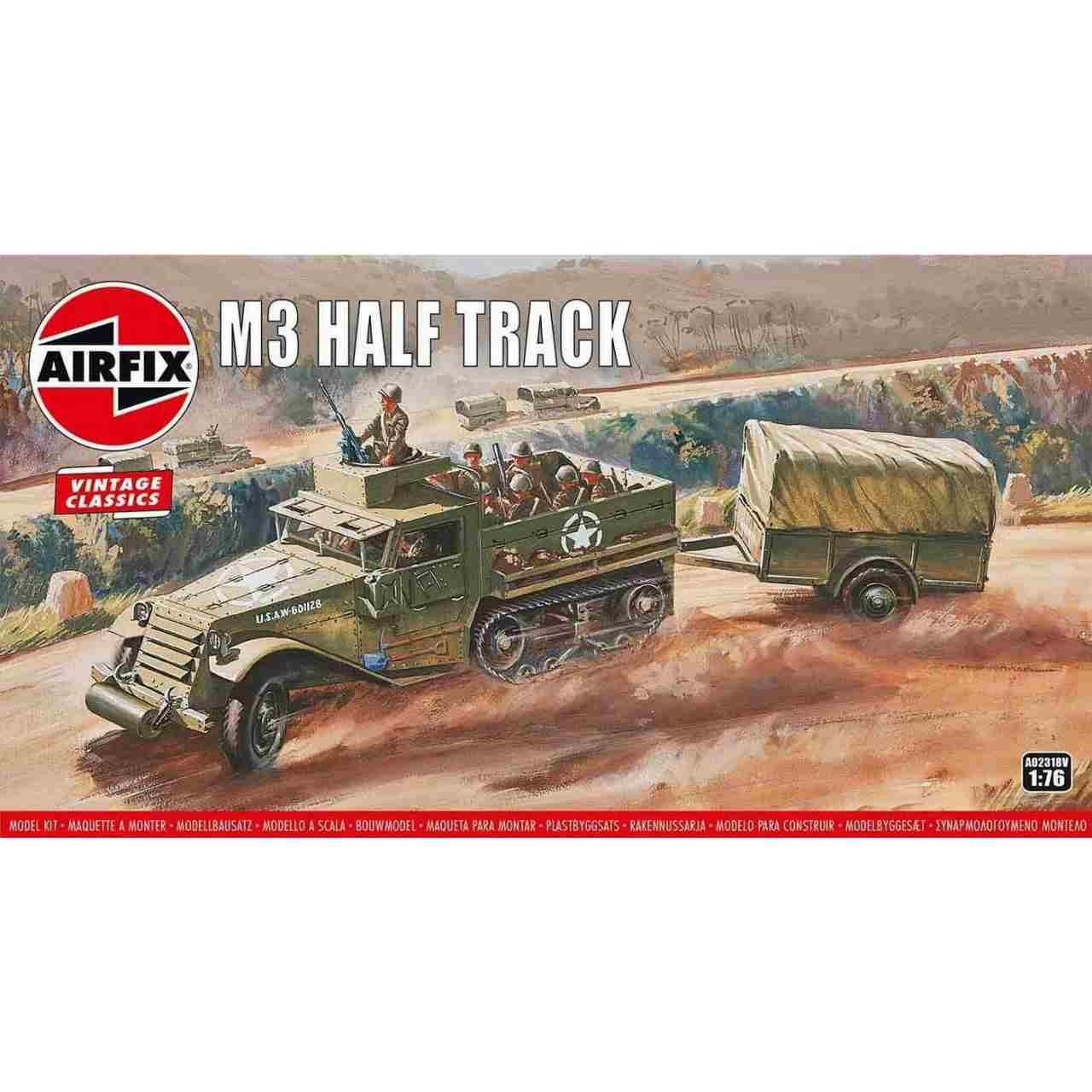 A02318V M3 ハーフトラック トレーラー付 | エアフィックス AIRFIX