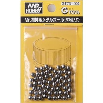 GT73 Mr.攪拌用メタルボール(60個入り)|工具|ツール＆マテリアル