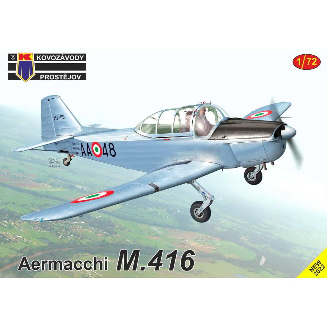 KPM0374 1/72 アエルマッキ M.416|大戦後の飛行機モデル|飛行機