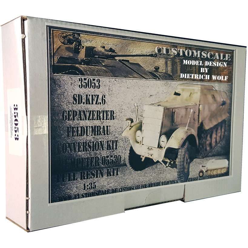 35053 1/35 ドイツ Sd.Kfz.6 5tハーフトラック 装甲兵員輸送車コンバージョンセット|第二次大戦のAFVモデル|AFV