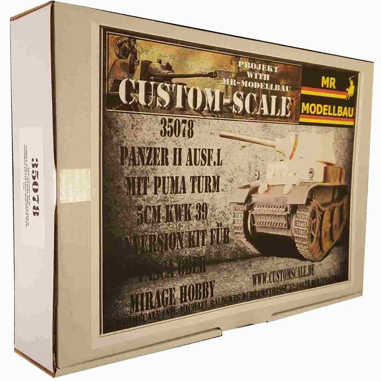 35078 1/35 ドイツ II号L型 プーマ砲塔 コンバージョンセット|第二次大戦のAFVモデル|AFV