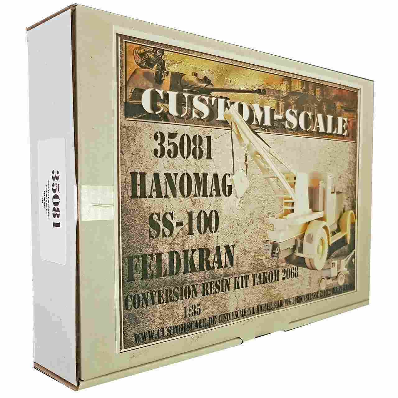 35081 1/35 ドイツ ハノマーグ SS100 フィールドクレーン コンバージョンセット|第二次大戦のAFVモデル|AFV