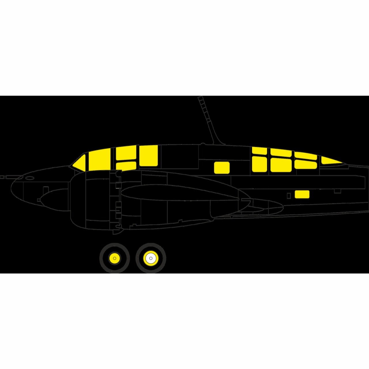 CX639 1/72 キ46 百式司令部偵察機III型 塗装マスクシール(ハセガワ用